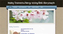 Desktop Screenshot of healingtreatments.co.uk